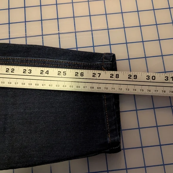 Women's Dark Blue Jeans - Picture 5 of 6